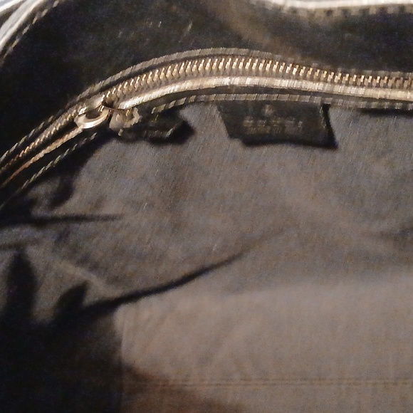 Authentic Gucci Vintage Shoulder Tote Bag Black - Picture 11 of 13